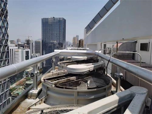 冷卻塔廠家：冷卻塔運行中出水溫度過高怎么辦?(晉城冷