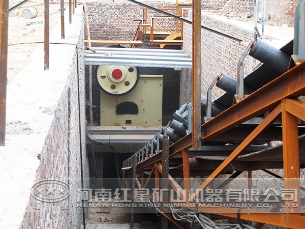 破碎系統生成現場 破碎系統生成現場