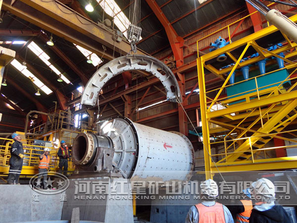 選礦作業現場 選礦作業現場