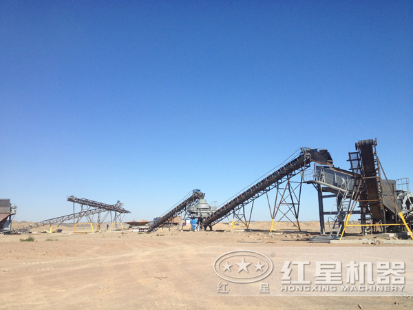 新型VSI制砂機(jī)作業(yè)現(xiàn)場(chǎng)