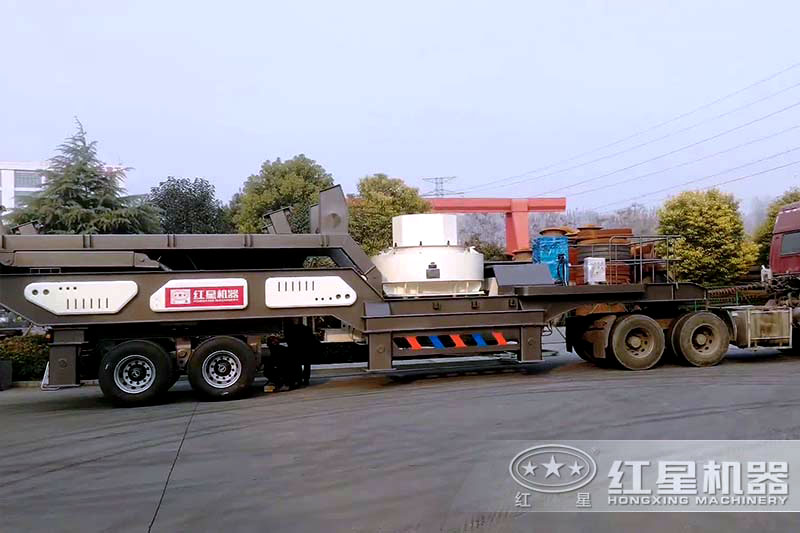 移動制砂機(jī)設(shè)備實(shí)拍